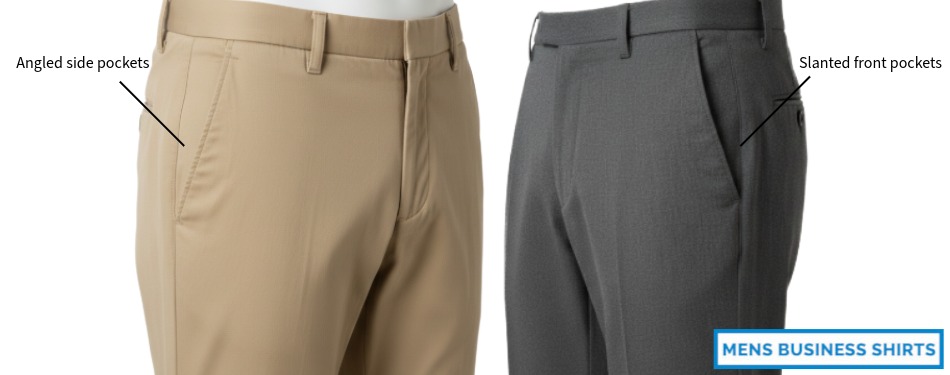 Chinos design vs dress pants design