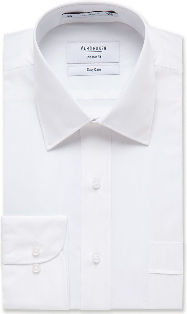 white business shirt