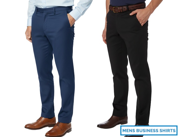 Mens synthetic blend chinos