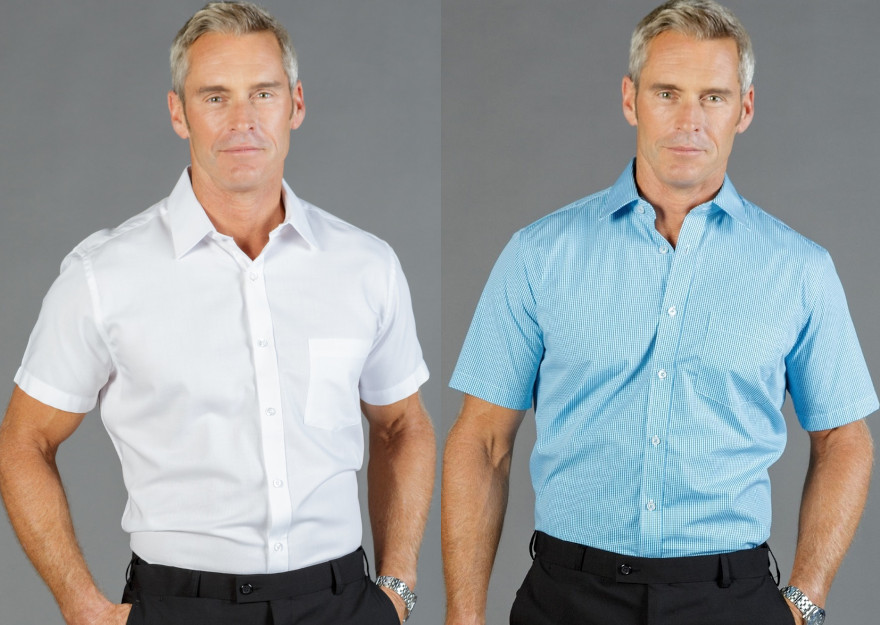 Short Sleeve Shirt with Trouser