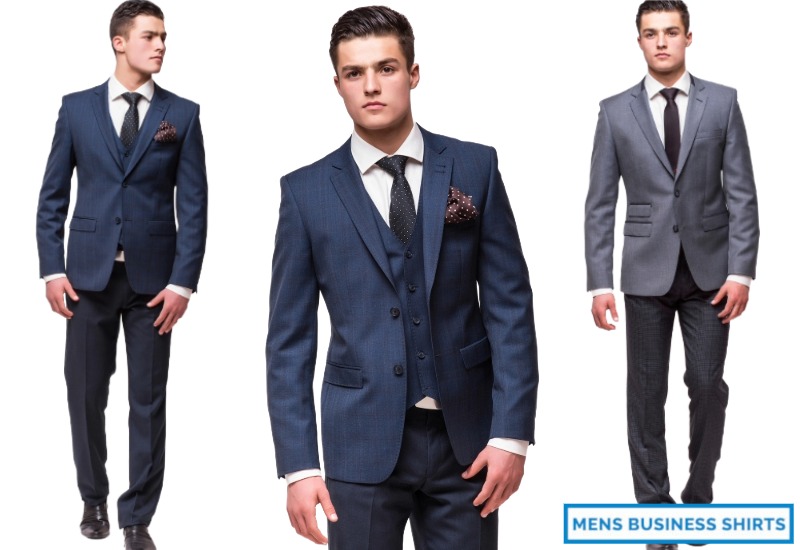 Mens formal suits selection