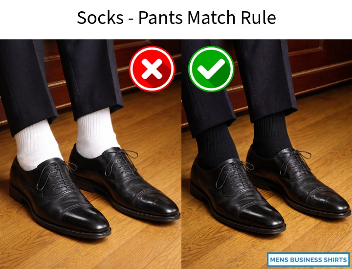 Socks Pants match rule
