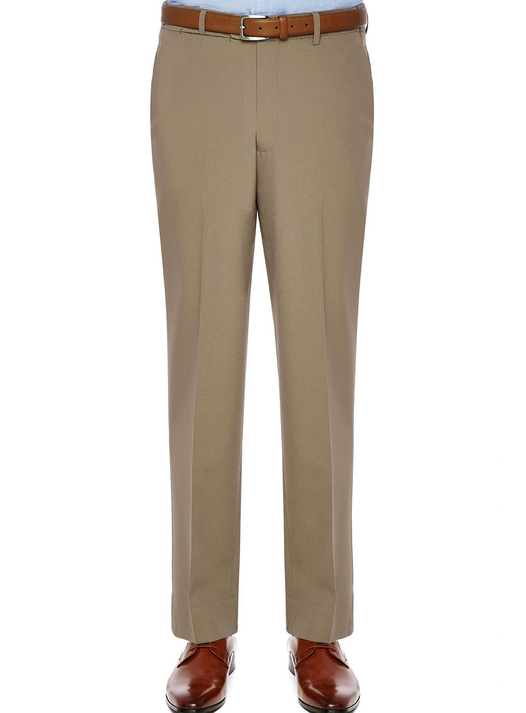Big mens City Club wool blend  durable trouser beige