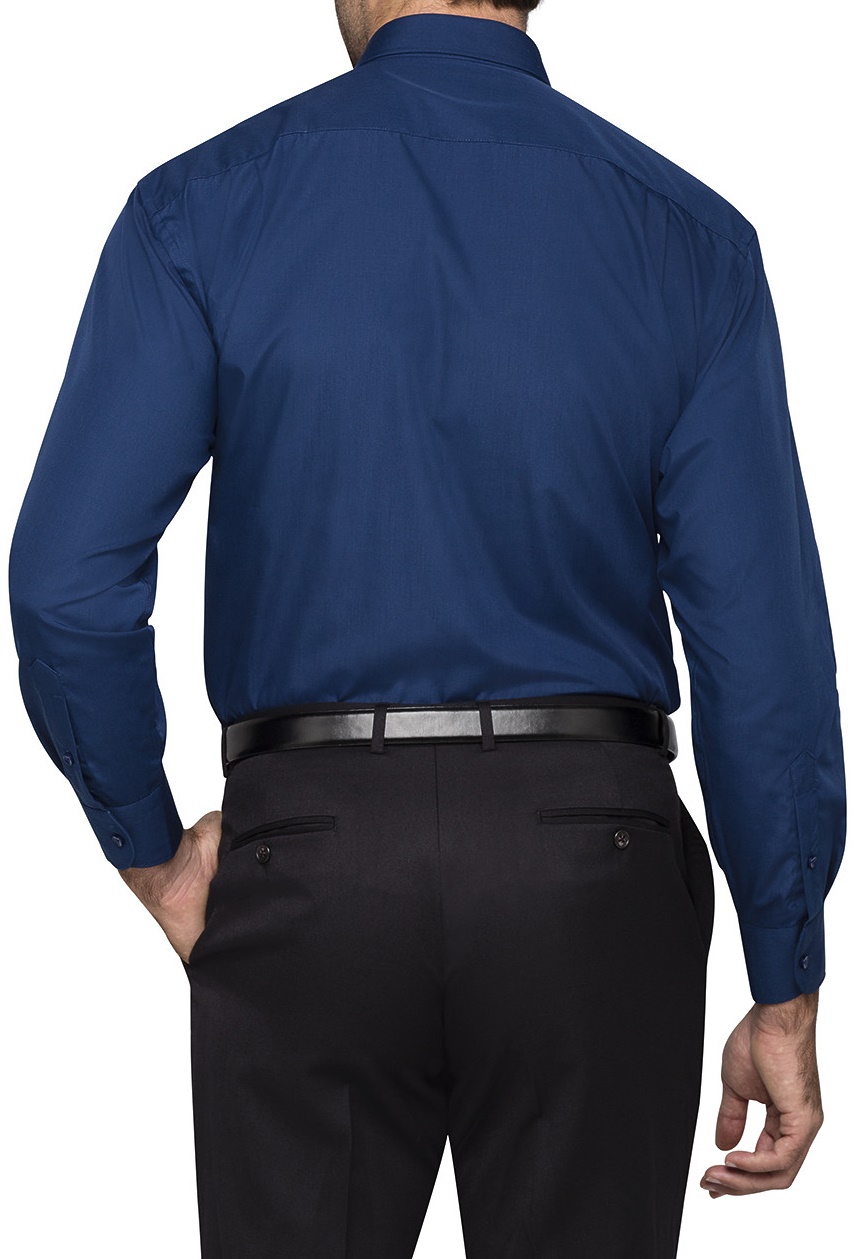 Big Mens Navy Van Heusen business shirt