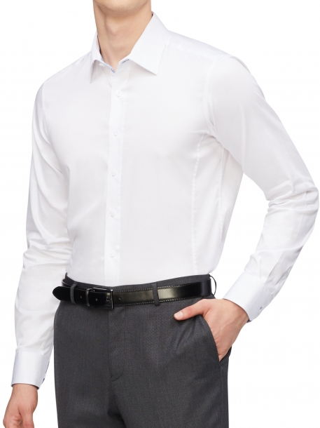 Body Fit white shirt