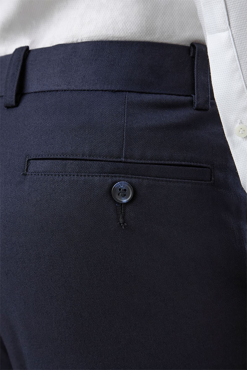Cith Club navy cotton mix pant