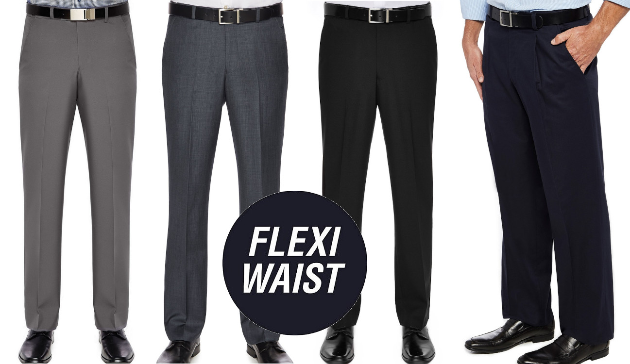 City Club Flexi Waist Trousers