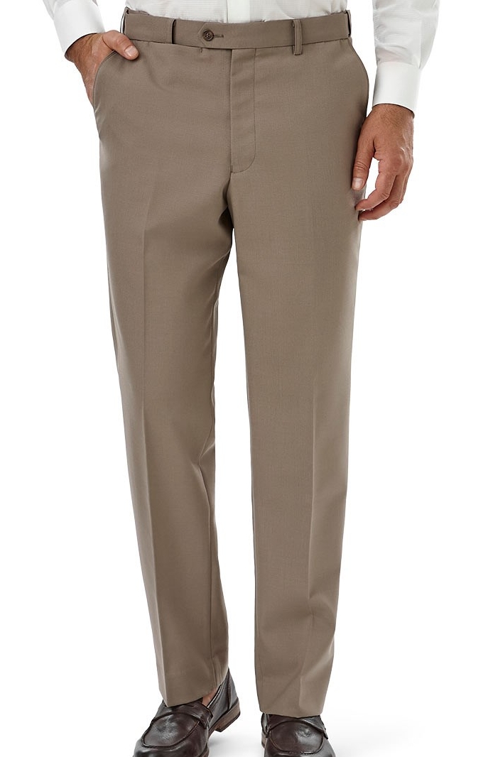 City Club Wool Blend Pant Beige
