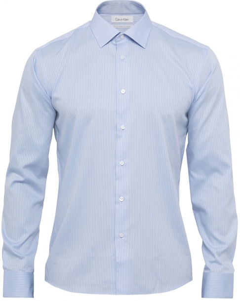 CK mens light blue business shirt