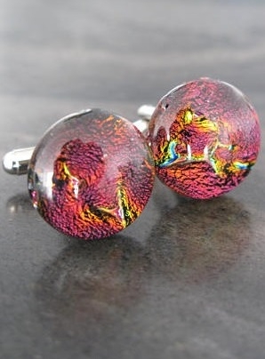 Firey Red Cufflinks