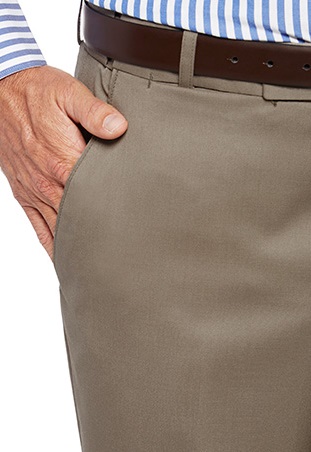 Flat Front mens trouser