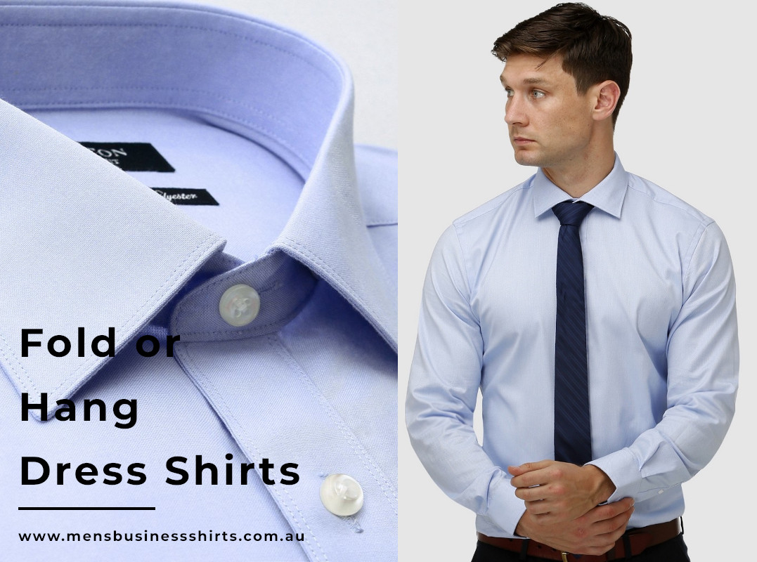 Fold or Hang Dress Shirts