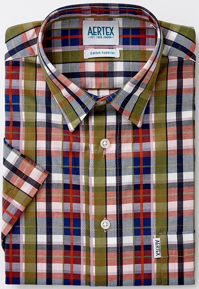 multicolour shirt sleeve mens shirt