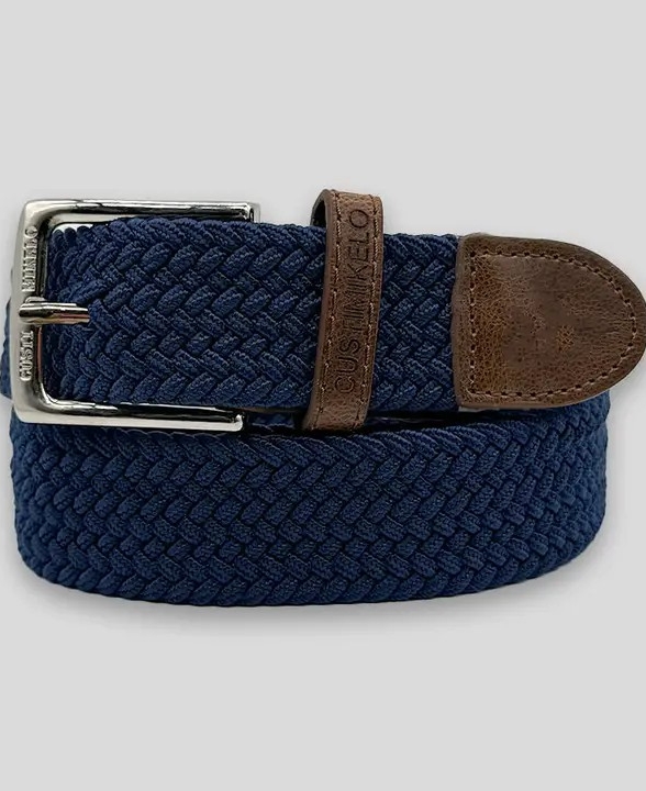 Navy Webbing Belt