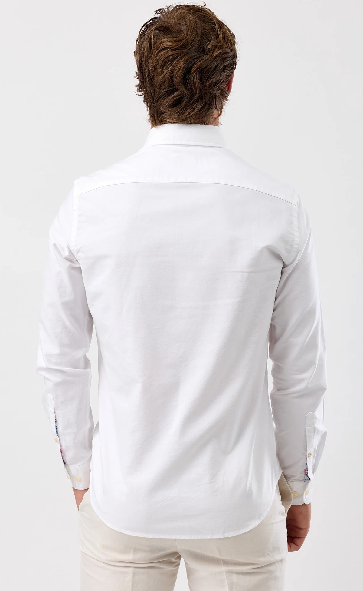 Rear view oxford shirt