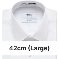 Shirt Size 42 cm Large