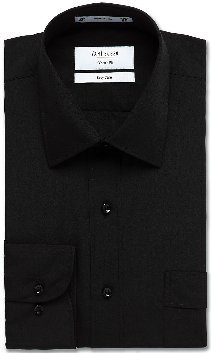 Van Heusen Black Shirt