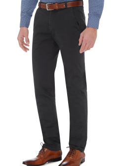 Big Mens Charcoal Chino