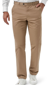 REGULAR FIT City Club Chino Cotton Stretch. FLEXI Waist. Sizes 82cm to 122cm. Style MARINER 1770