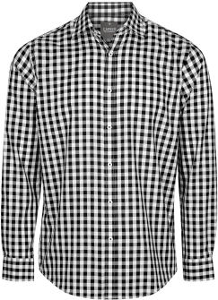 Gloweave Charcoal Oxford Check Shirt