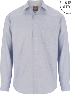Gloweave dobby shirt navy