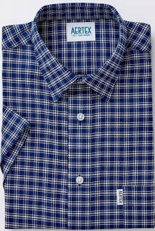 Aertex Short Sleeve Cotton Shirt Style FYS160. Sizes Small to 2XL