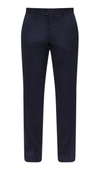 Bracks Navy Business Trouser Ezi Fit Waistband. Sizes 87cm to 127cm