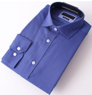 gloweave oxford french blue shirt