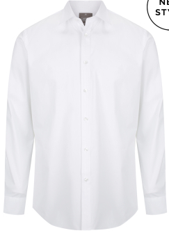 Gloweave White slim fit shirts